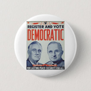 Roosevelt 1940 - Truman Knapp