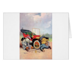 Roosevelt Bears Mechanics. Hälsningskort