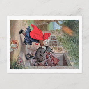 Roosevelt Bears spelar Huvan Little Red Riding Vykort