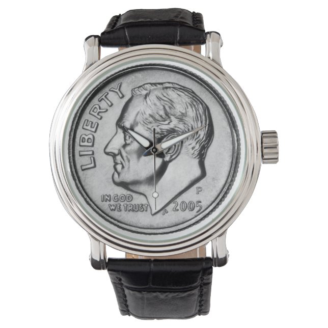 Roosevelt Dime Armbandsur (Framsida)