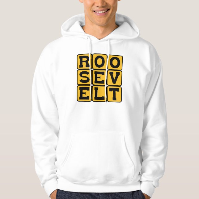 Roosevelt, Franklin eller Theodore Hoodie (Framsida)