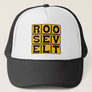 Roosevelt, Franklin eller Theodore Truckerkeps