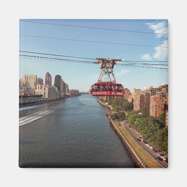 Roosevelt Island cable car - New York City Magnet (Framsidan)