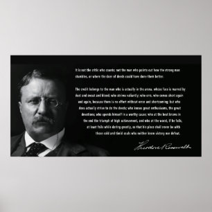 ROOSEVELT MAN I ARENA TAL POSTER