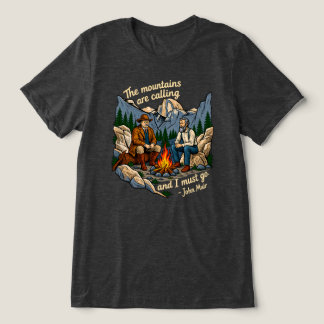 Roosevelt och Muir Yosemite kallar T Shirt