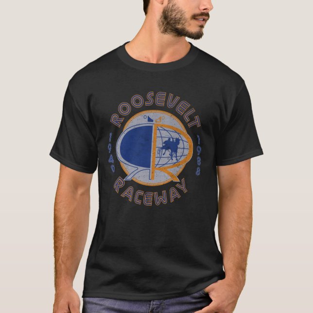 Roosevelt Raceway T Shirt (Framsida)