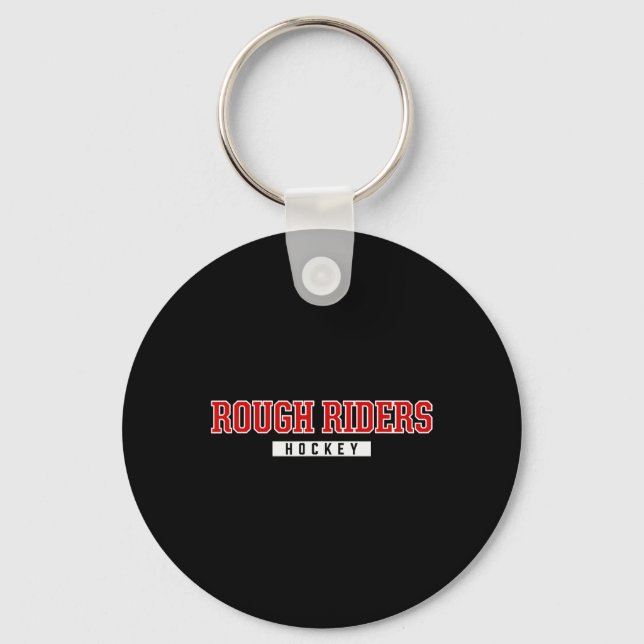 Roosevelt Rough Riders Hockey  Nyckelring (Framsida)