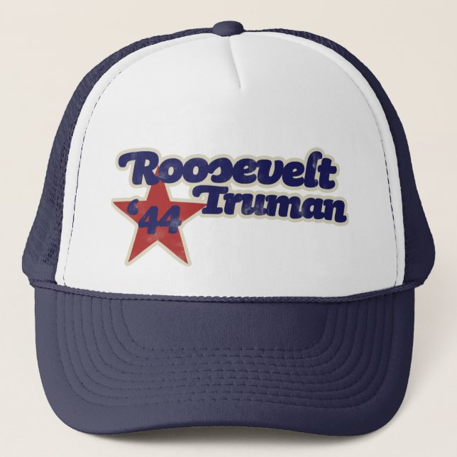 Roosevelt Truman 1944 Truckerkeps (Framsida)
