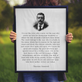 Roosevelts man på Arena Poster