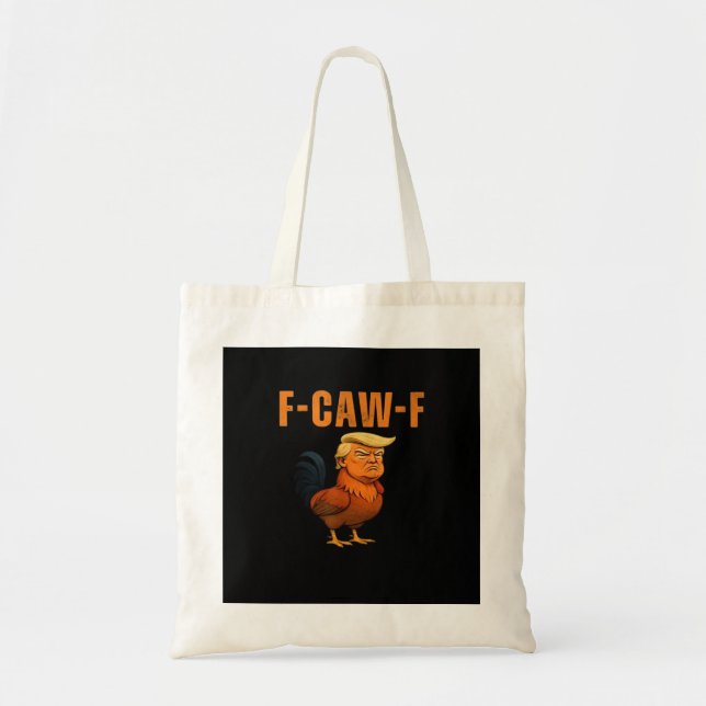 Rooster F-Caw-F Anti Classic Tygkasse (Framsidan)