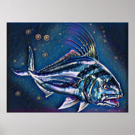 Roosterfish, Baja California Poster