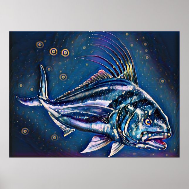 Roosterfish, Baja California Poster (Framsidan)