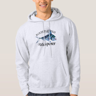 Roosterfish Whisperer Light Färgad Hoodie