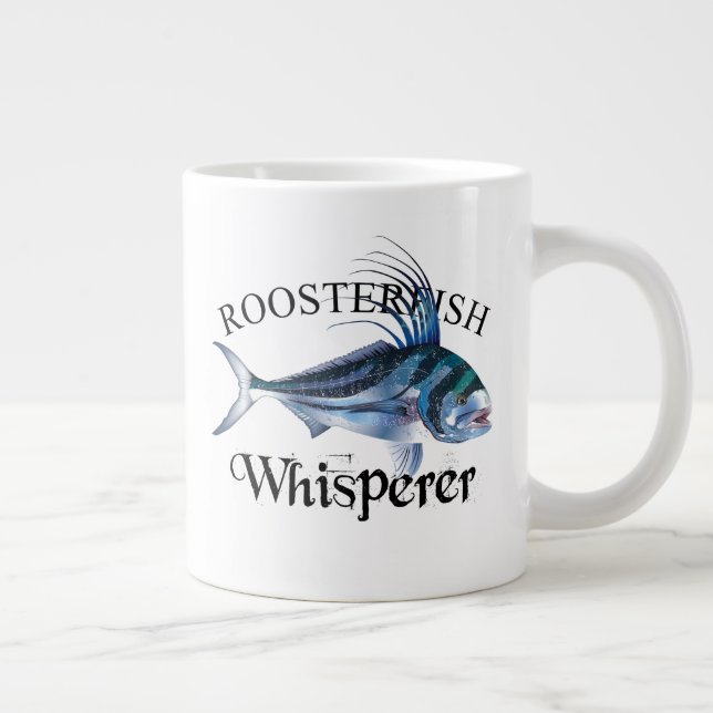 Roosterfish Whisperer Light Färgad Jumbo Mugg (Höger)