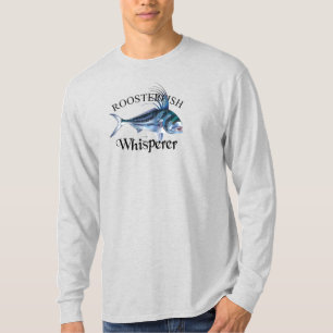 Roosterfish Whisperer Light Färgad Långärmad T Shirt