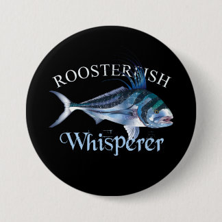 Roosterfish Whisperer Mörk Färgad Knapp