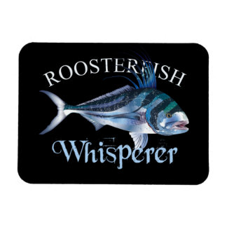Roosterfish Whisperer Mörk Färgad Magnet