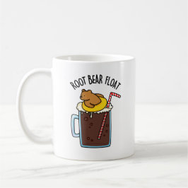 Root Bear Float Rolig Root Beer Pun Kaffemugg