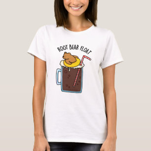 Root Bear Float Rolig Root Beer Pun T Shirt