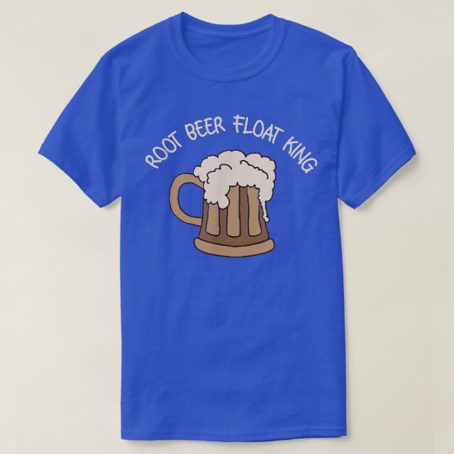 Root Beer Flyter Kung Funny Beer  T Shirt (Design framsida)