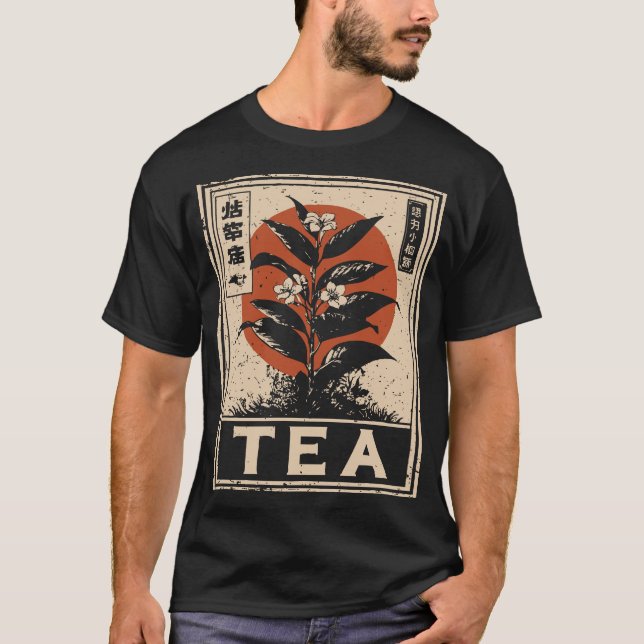Root Ceremony: Tea Ursprung T Shirt (Framsida)