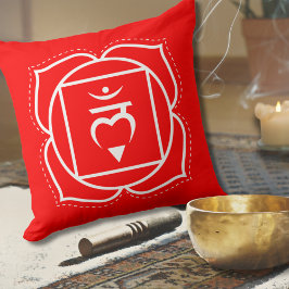 Root Chakra | Muladhara | Red Meditation Cushion Kudde