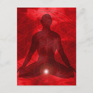 Root Chakra Muladhara Vykort