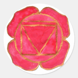 Root Chakra Sticker Runt Klistermärke
