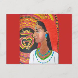 Root Chakra-vykort (Lam) Vykort