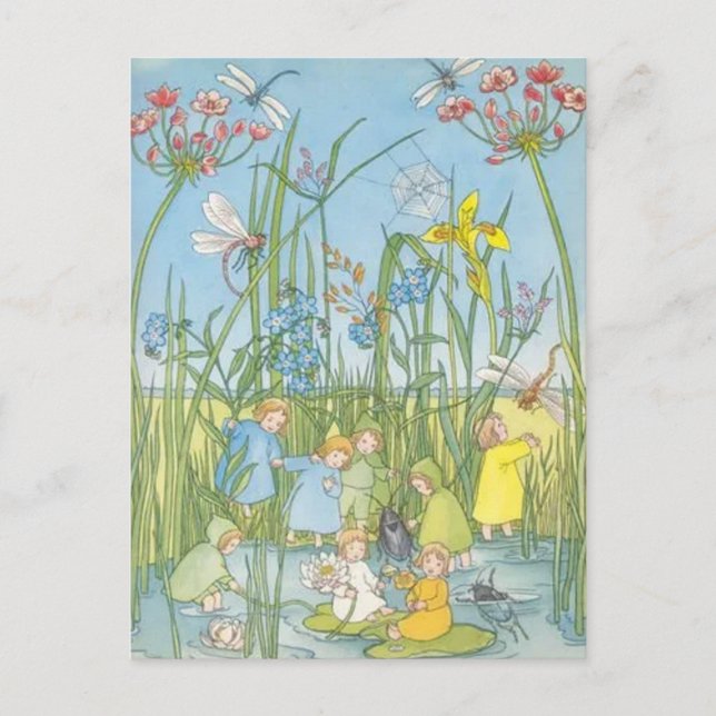 Root Children Sibylle Von Olfers Vykort (Framsida)