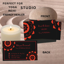 Root Ground Chakra Red Mandala Yoga Studio