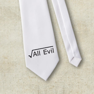 Root of All Evil - Math Humor / Math Geek Slips