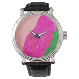 Root Vegetable Character Art Armbandsur