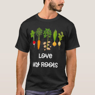 Root Vegetables Cute Garden Gift 3Dk T Shirt