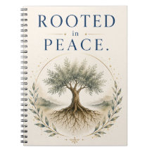 Rootad i fred mindfulness-journal