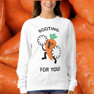 Rootar För Dig – Glad Gulrotshoodie T Shirt