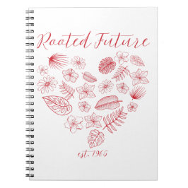 Rooted Future est. 1965 Spiral Photo Notebook Anteckningsbok
