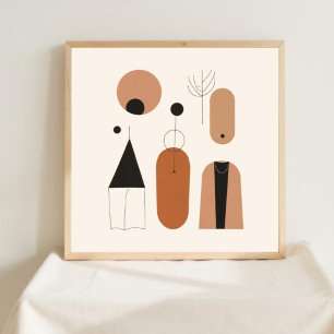 Rooted Grace – Botanisk Feministisk Väggkonst X