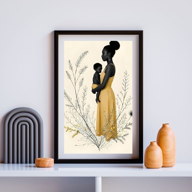 Rooted in Her Arms– The Grace of a Grounded Mother Poster (Skapare uppladdad)