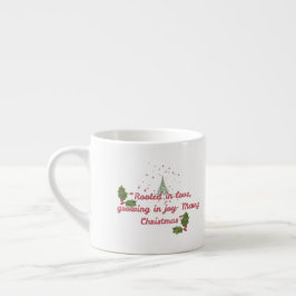 Rooted in Love, Growing in Joy—Botanical Christmas Espressomugg
