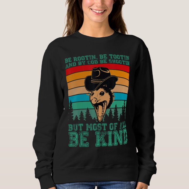 Rootin Tootin and by God be shootin' be kind graph T Shirt (Framsida)