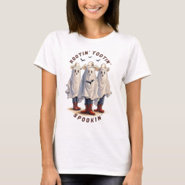 Rootin Tootin Spookin Western Spöken Anpassningsba T Shirt