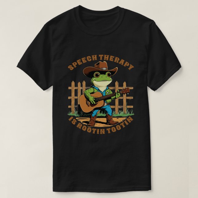Rootin 'Tootin' talterapigrodjävlar T Shirt (Design framsida)