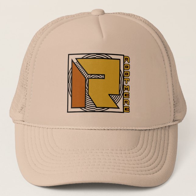 Rootmere Musik Trucker Hatt Truckerkeps (Framsida)