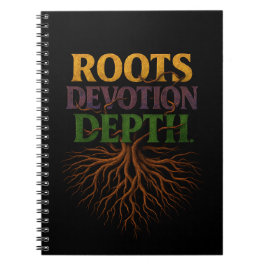 Roots Devotion Djup Anteckningsbok