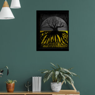Roots halvcirkel poster