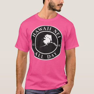 Roots Hawaii och Alaska av Hawaii Nei All Day TShi T Shirt