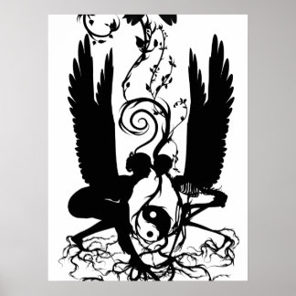 Roots of Karma Print Poster