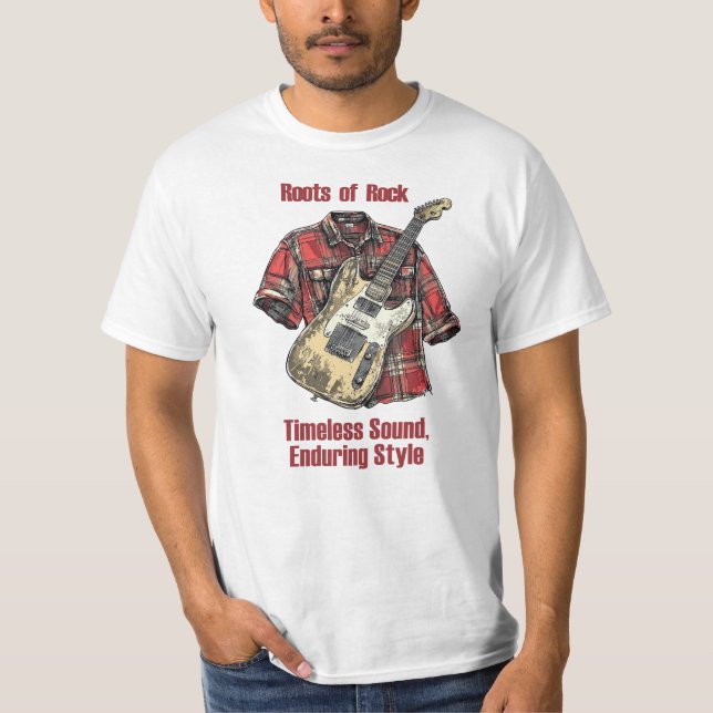 Roots of Rock T Shirt (Framsida)
