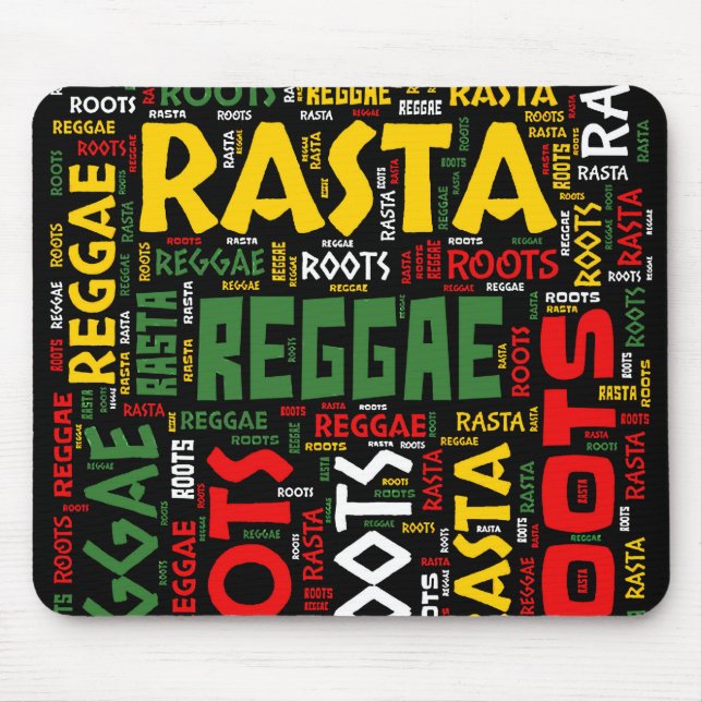 Roots Reggae Mousepad Musmatta (Framsidan)
